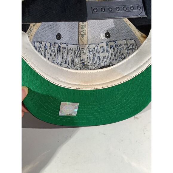 Vintage Georgetown Hoyas Snapback Hat Navy Blue Embroidered Adjustable Cap - Picture 8 of 9